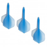 3 SET DARTSAN ENTEGRE DART ŞAFT-KANAT SETİ MAVİ TÜRK MALI 