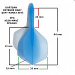 DARTSAN ENTEGRE DART ŞAFT-KANAT SETİ. TÜRK MALI 