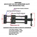 Dartsan Re-Pointing Tool. Dart Ok Ucu Değiştirme Aleti